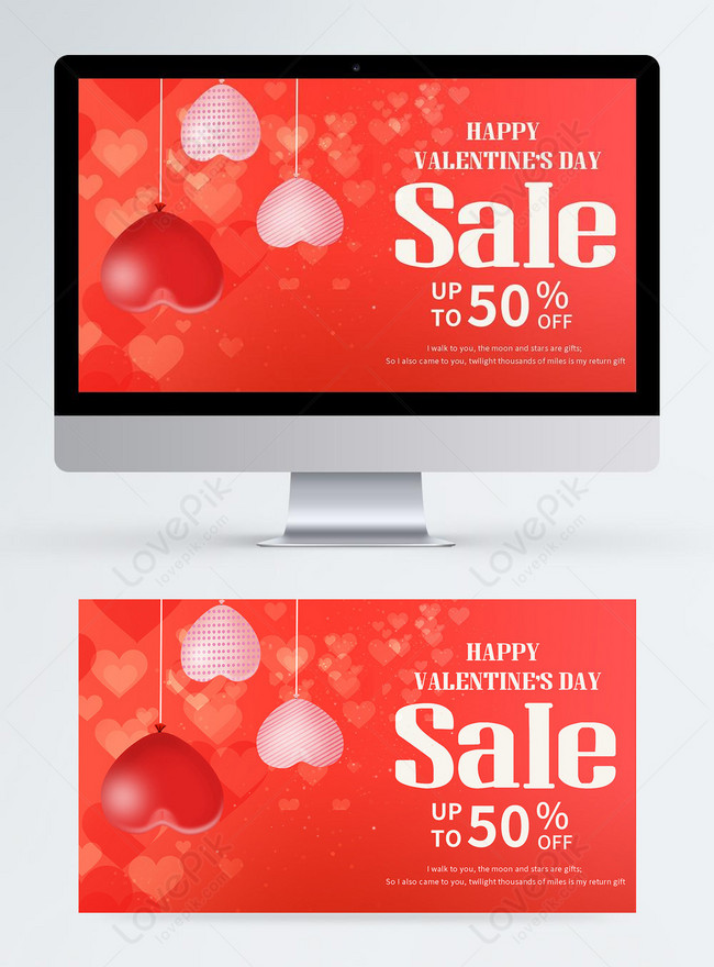 Red brazilian valentines day poster template image_picture free