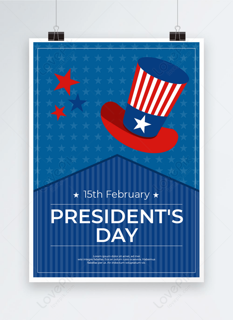 hat-blue-background-american-presidents-day-template-image-picture-free