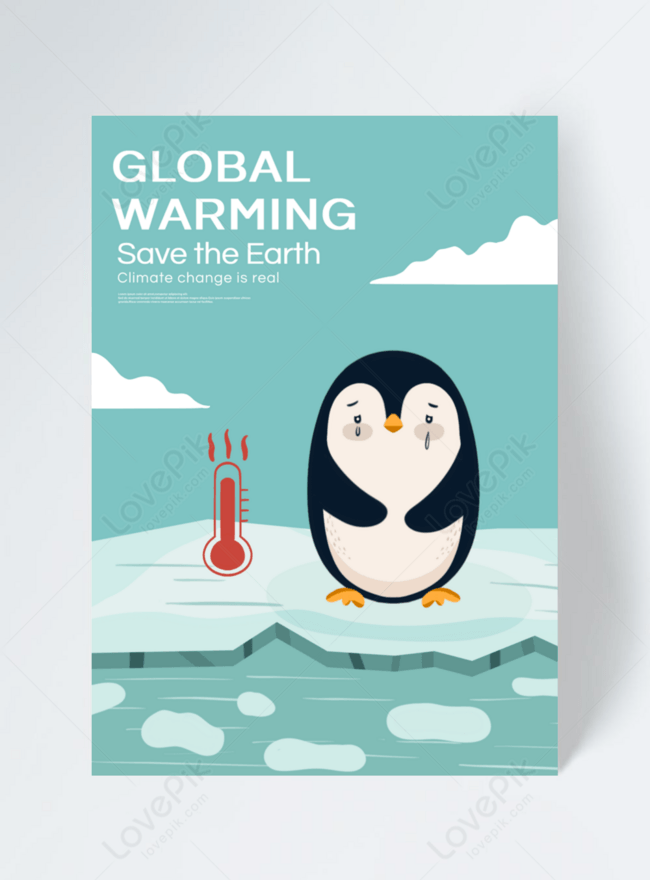 Earth Global Warming Drawing Black and White