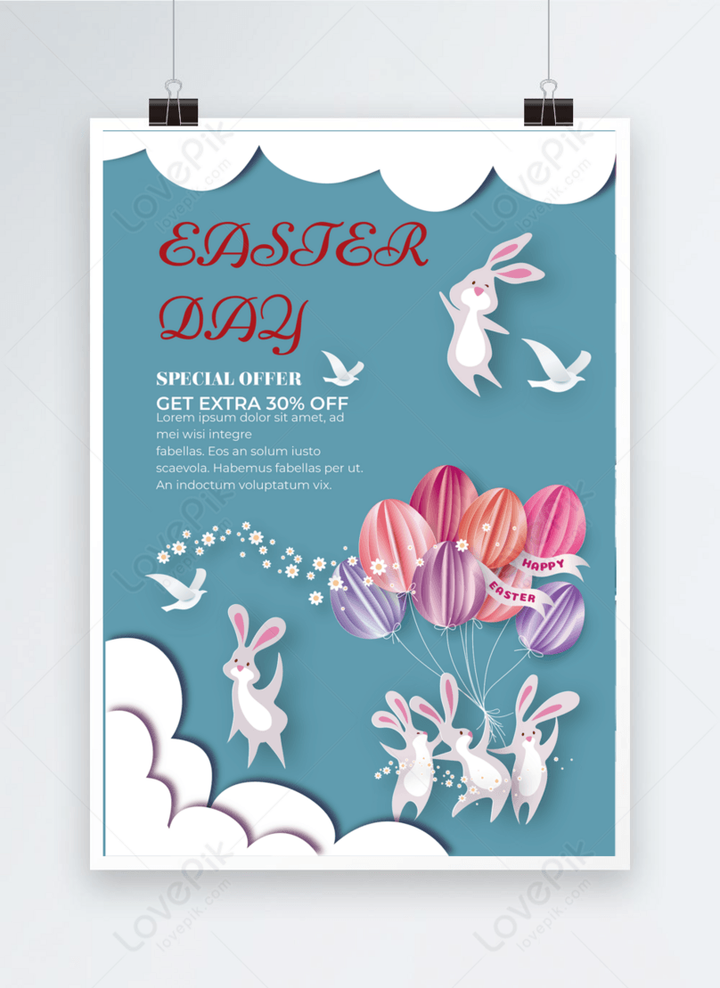 easter poster background