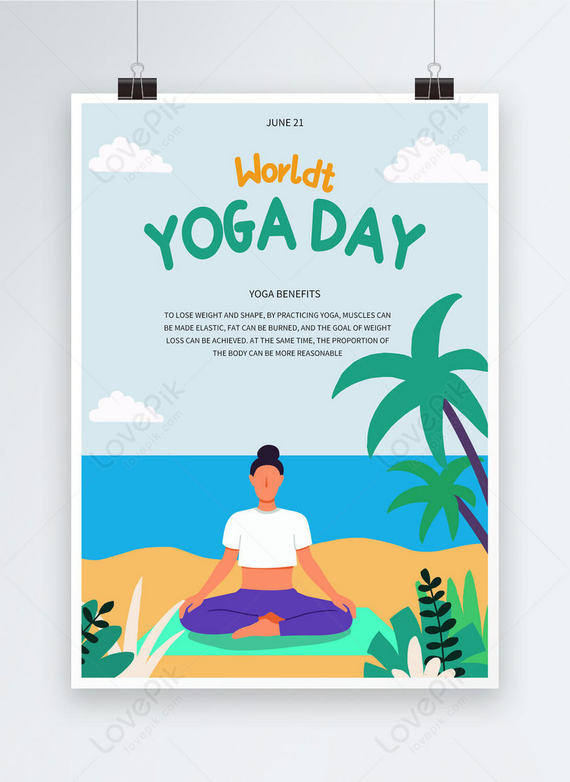 Yoga day Template
