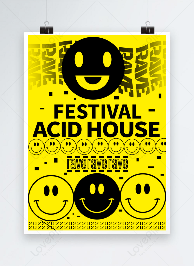 Flat Acid Emoji Vertical Poster изображение_Фото номер 466254168_PSD Формат  изображения_ru.lovepik.com