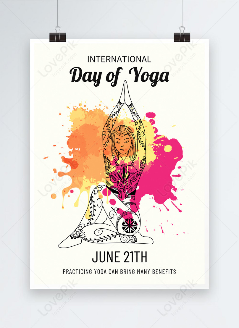 International yoga day Template | PosterMyWall
