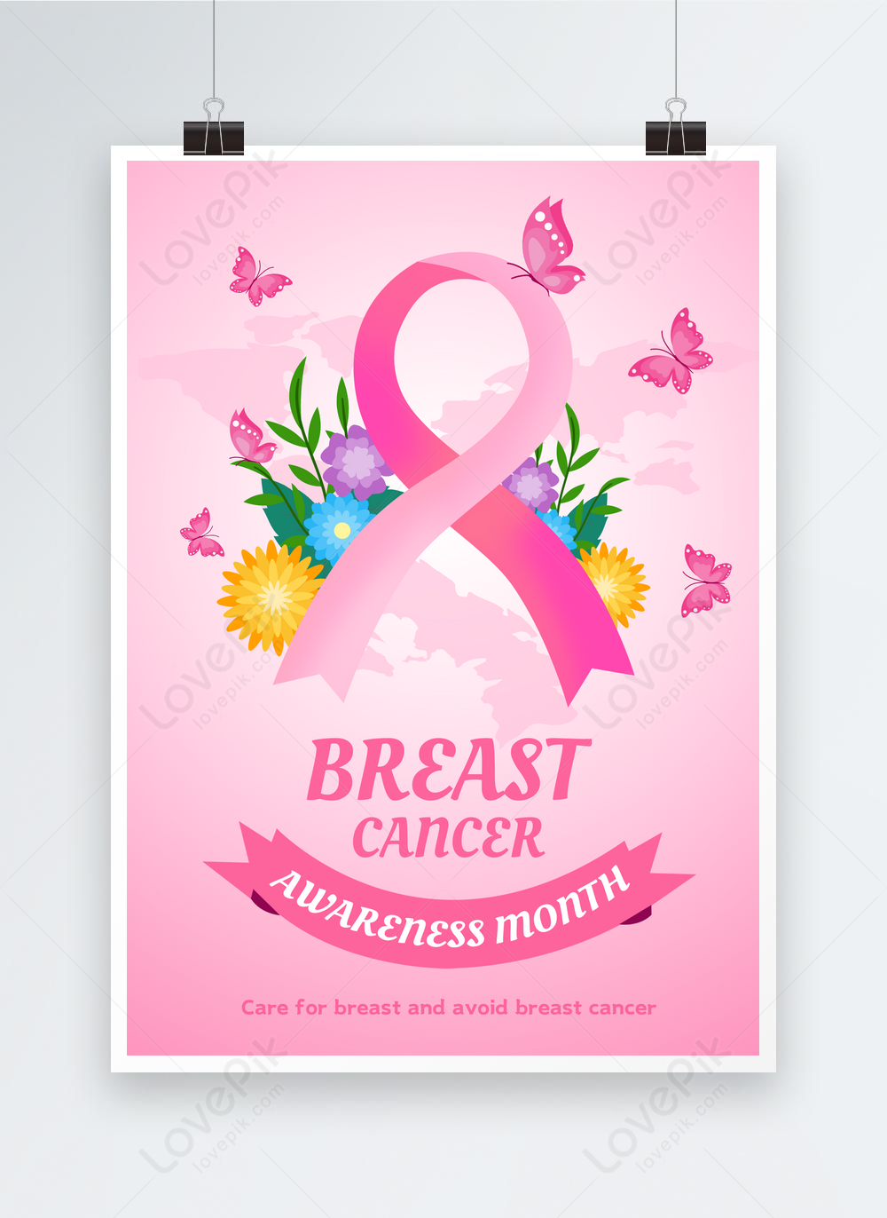 bress-cancer-awareness-mons-poster-lovepik