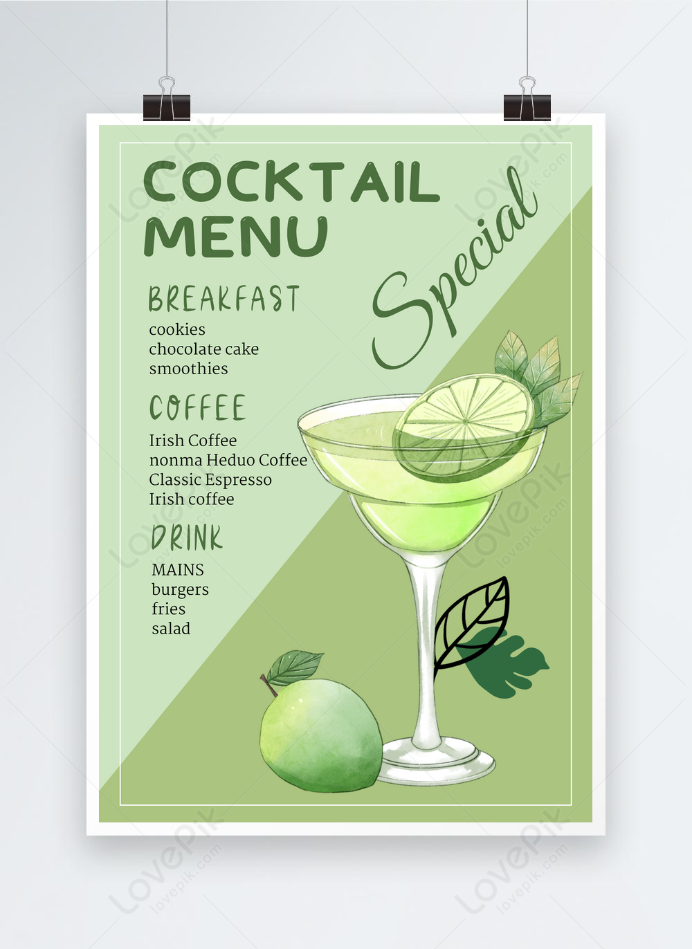 watercolor-summer-cocktail-menu-template-image-picture-free-download-466591753-lovepik