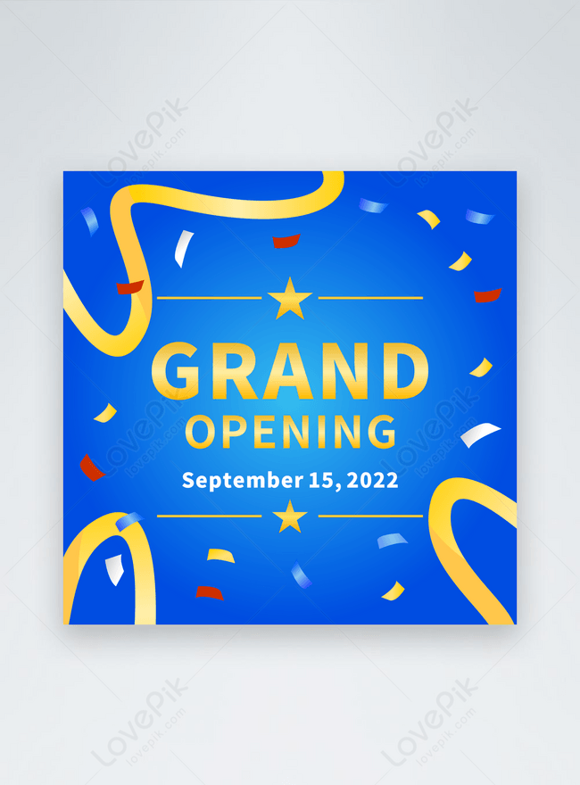 Grand Reopening Template