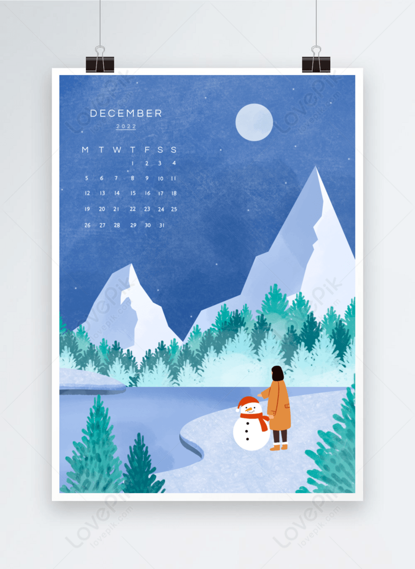 december-calendar-landscape-blue-poster-template-image-picture-free
