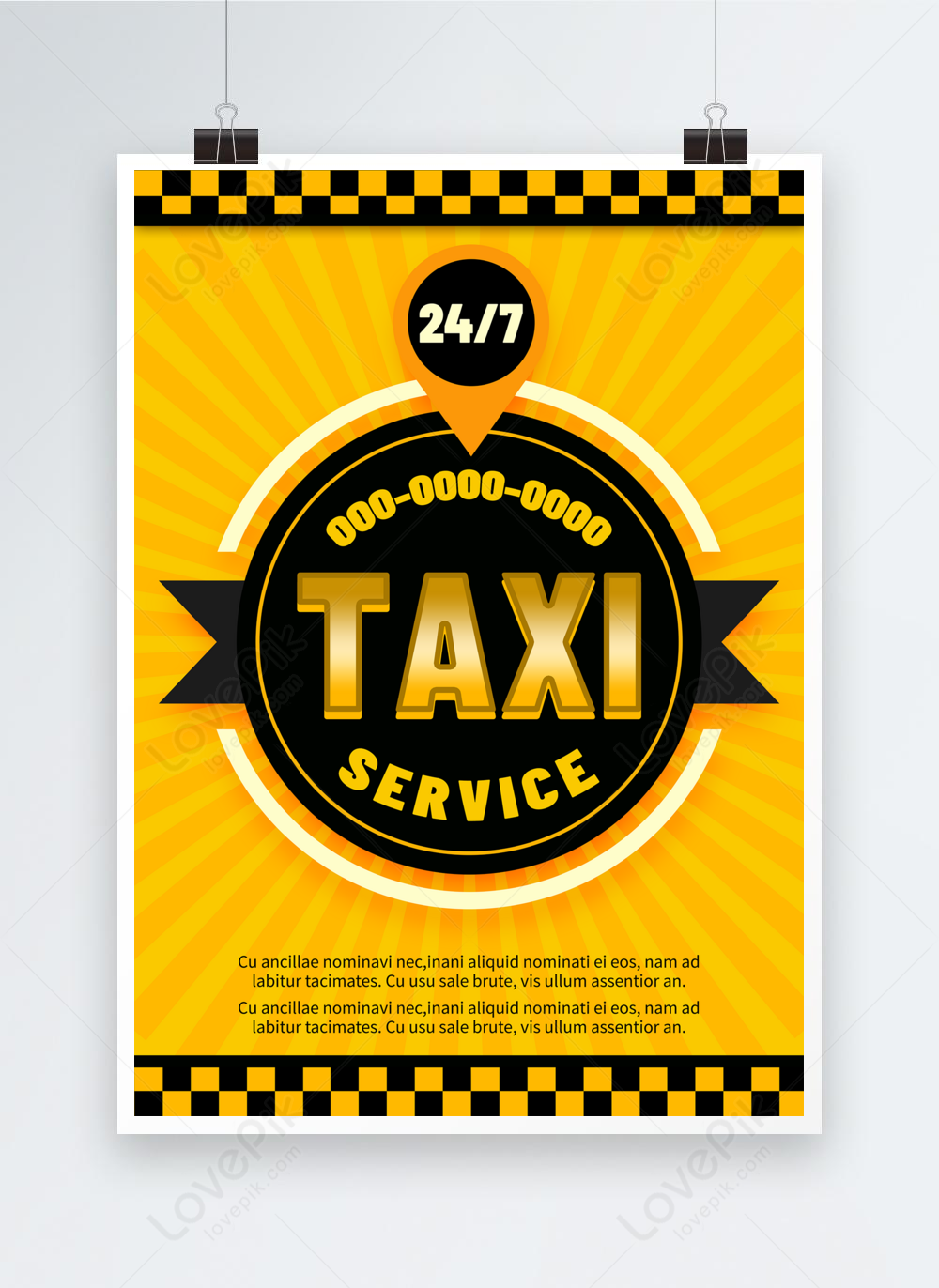 Taxi Abstract Yellow Poster Template Image Picture Free Download Lovepik Com