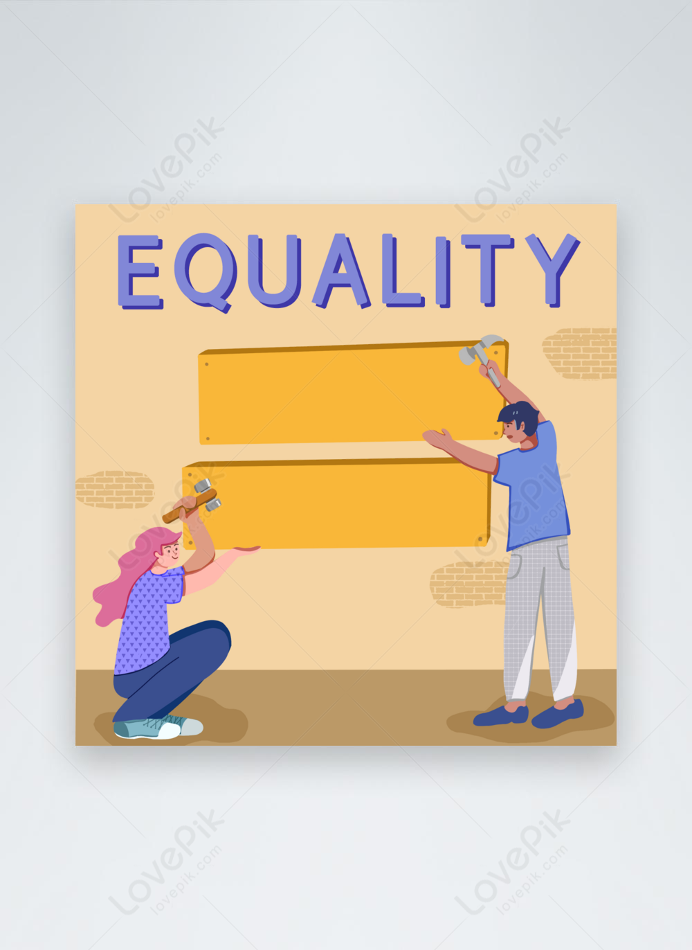 gender equality posters