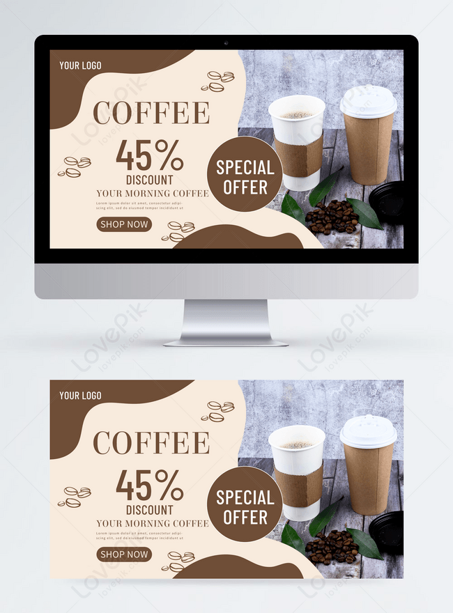 Banner De Promoción De Cafeterías | Descarga Plantilla de diseño PSD  Gratuita - Lovepik