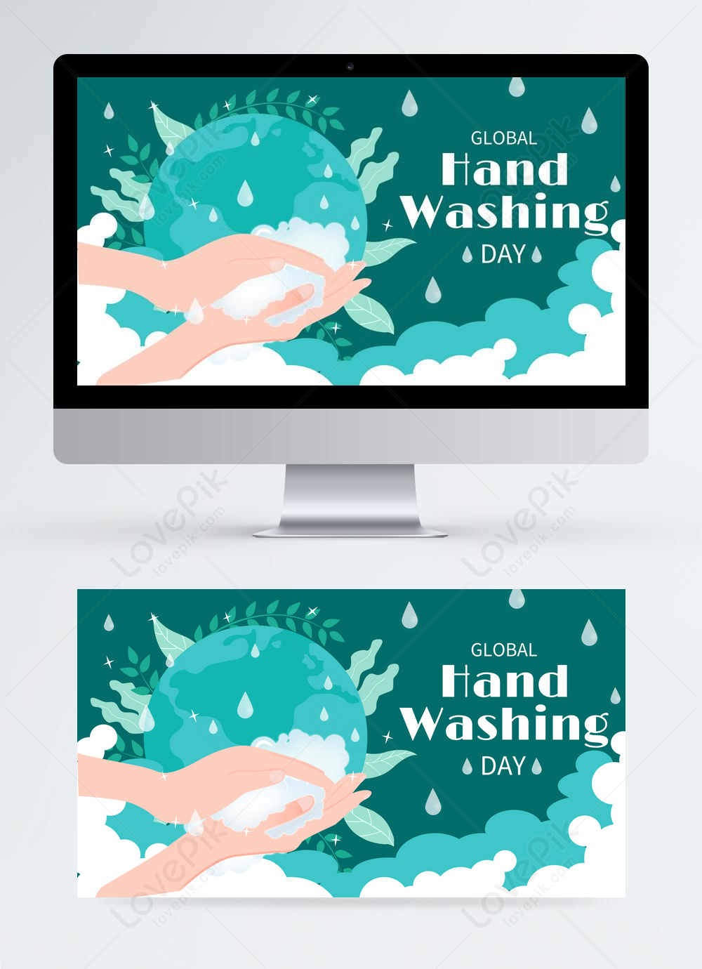 creative-and-interesting-global-hand-washing-day-banner-template-image