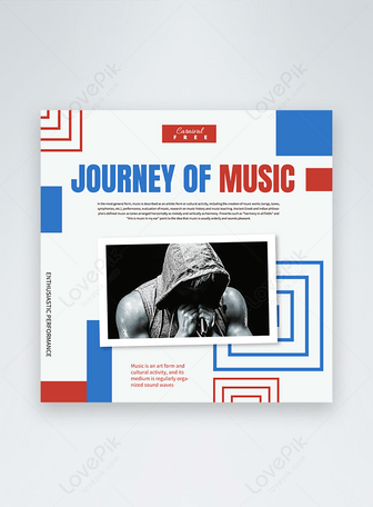 Music Journey Men, music journey, man template