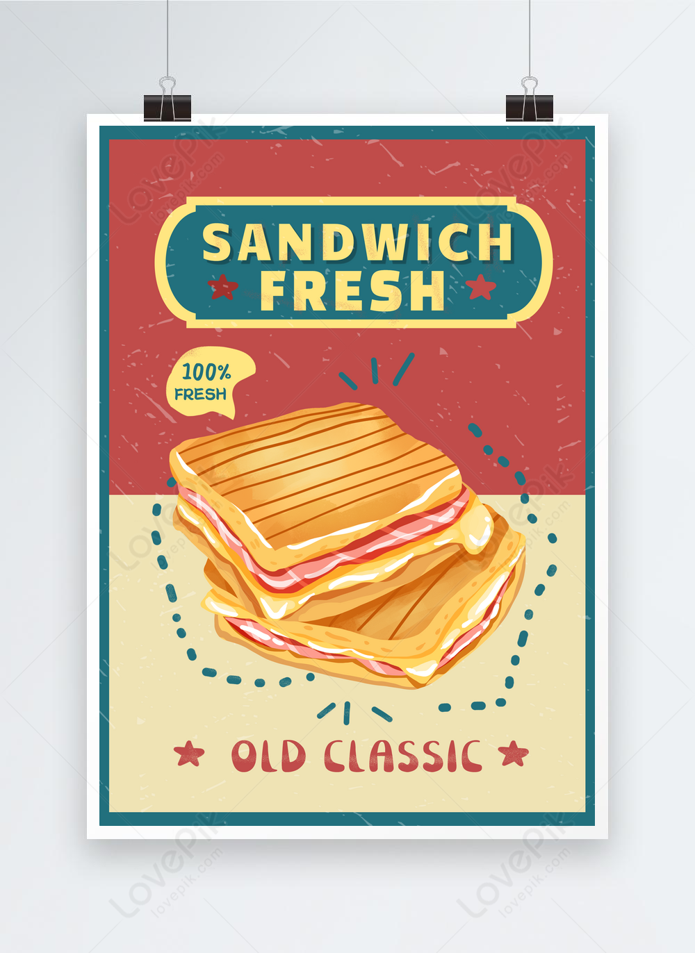 ham-and-cheese-sandwich-vintage-red-poster-template-image-picture-free