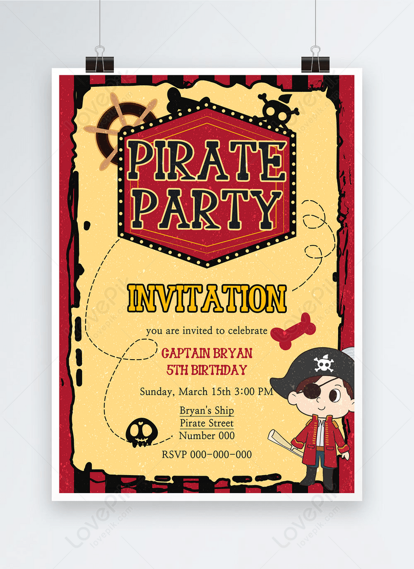 Изображения по запросу Приглашение пиратскую вечеринку