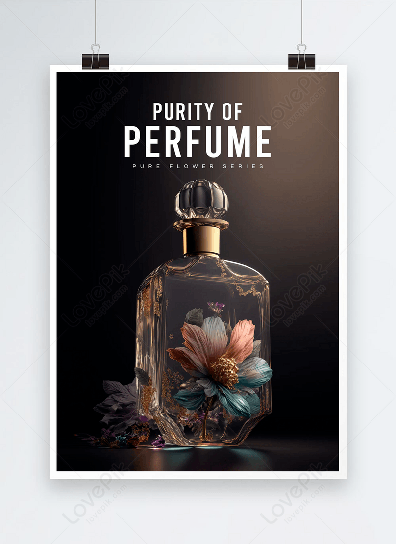 Floral perfume fragrance close-up photography fashion promotional ...