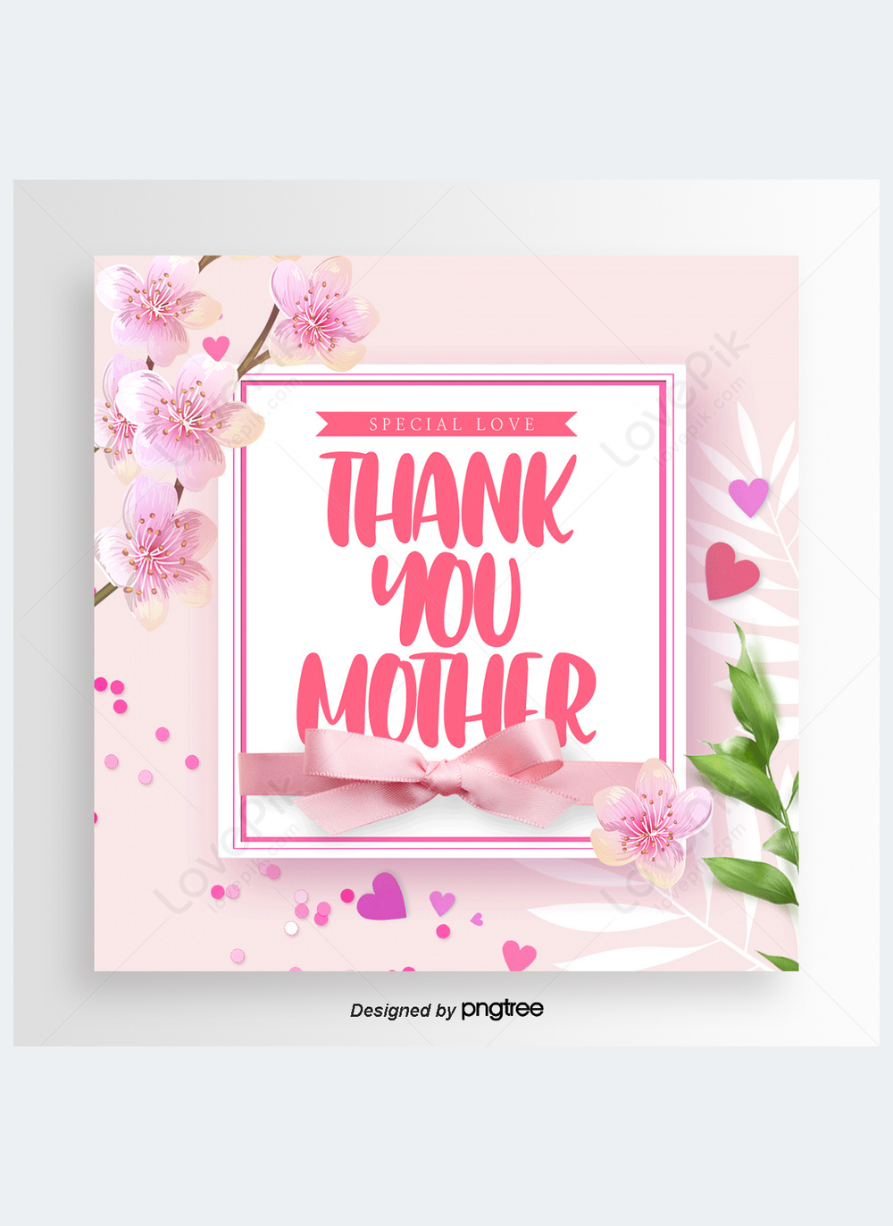 Fresh And Stylish Mothers Day Promotional Card Template Imagepicture Free Download 464137886