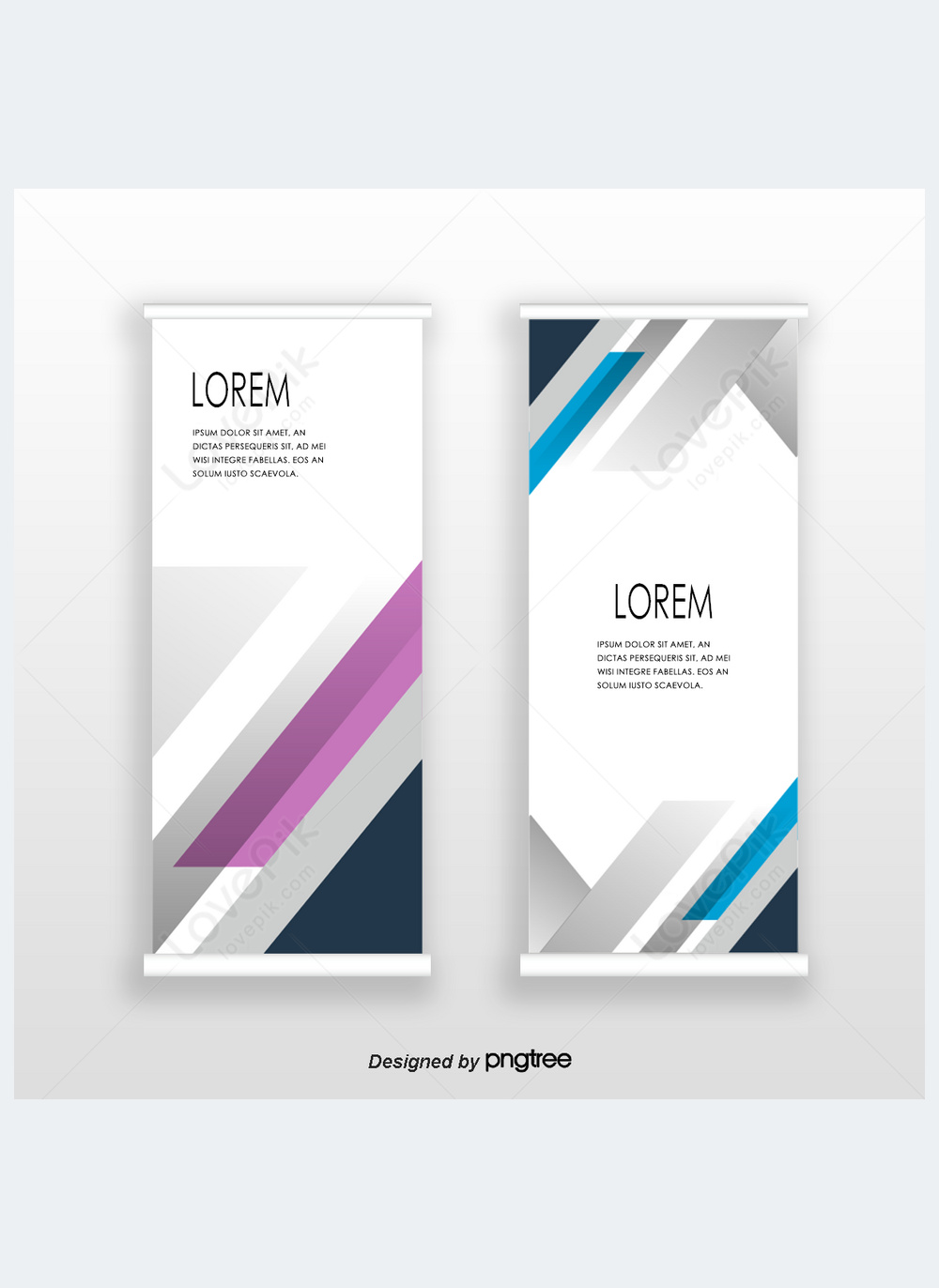 Triangular trapezoid gradient simple commercial vertical version ...