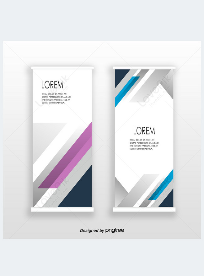 Triangular trapezoid gradient simple commercial vertical version ...