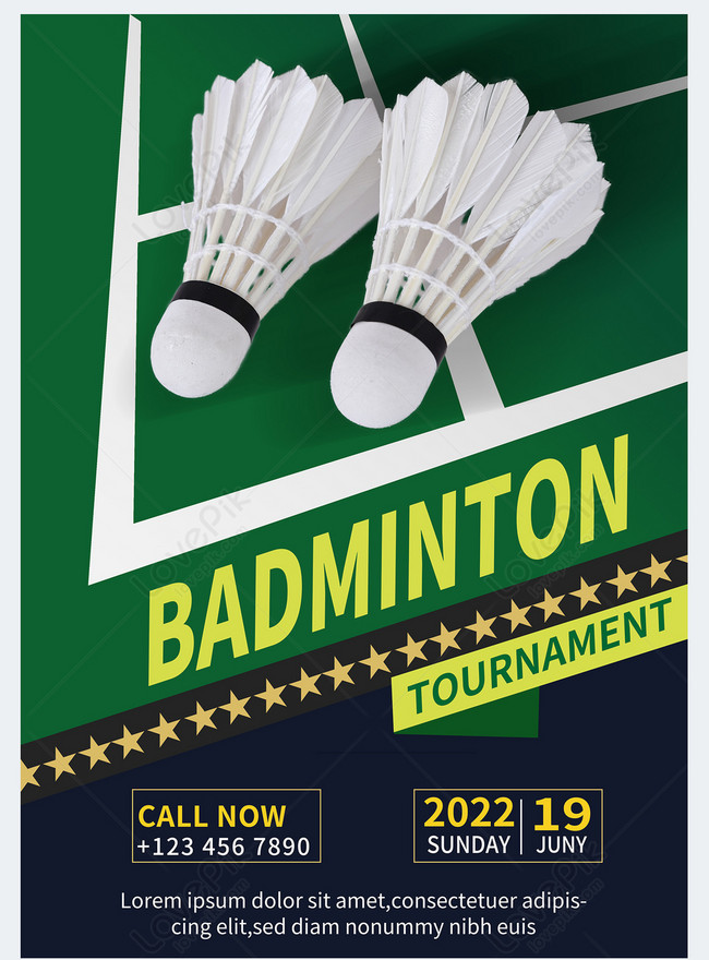 Badminton flyer template template image_picture free download 466867276 ...