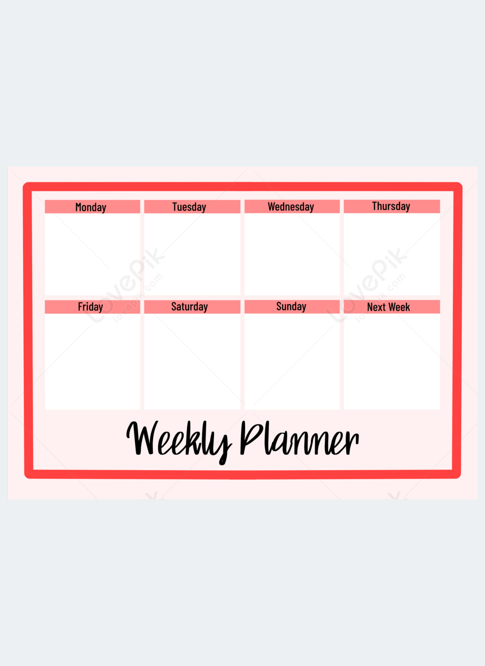 weekly-plan-form-planning-simple-red-template-template-image-picture