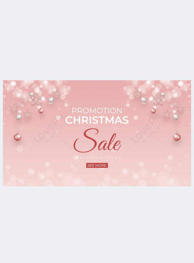 Christmas event promotion banner template template image_picture free