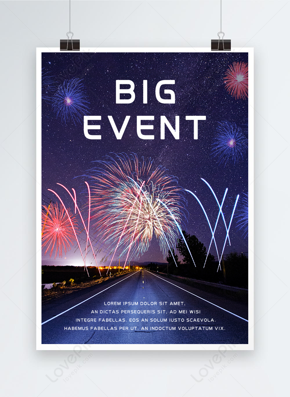 Download Blue Nightscape City Fireworks Background Poster Template Image Picture Free Download 463710774 Lovepik Com