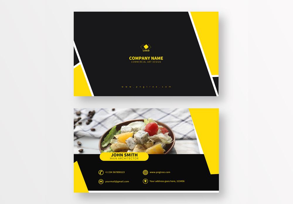 Catering Business Card Images, HD Pictures For Free Vectors & PSD Download  