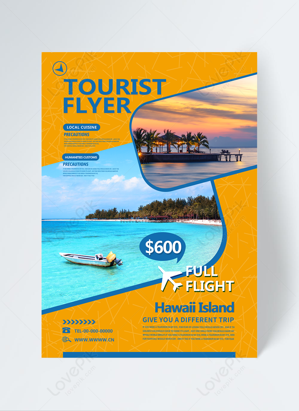 Stylish color travel flyer template image_picture free download Inside Bus Trip Flyer Templates Free