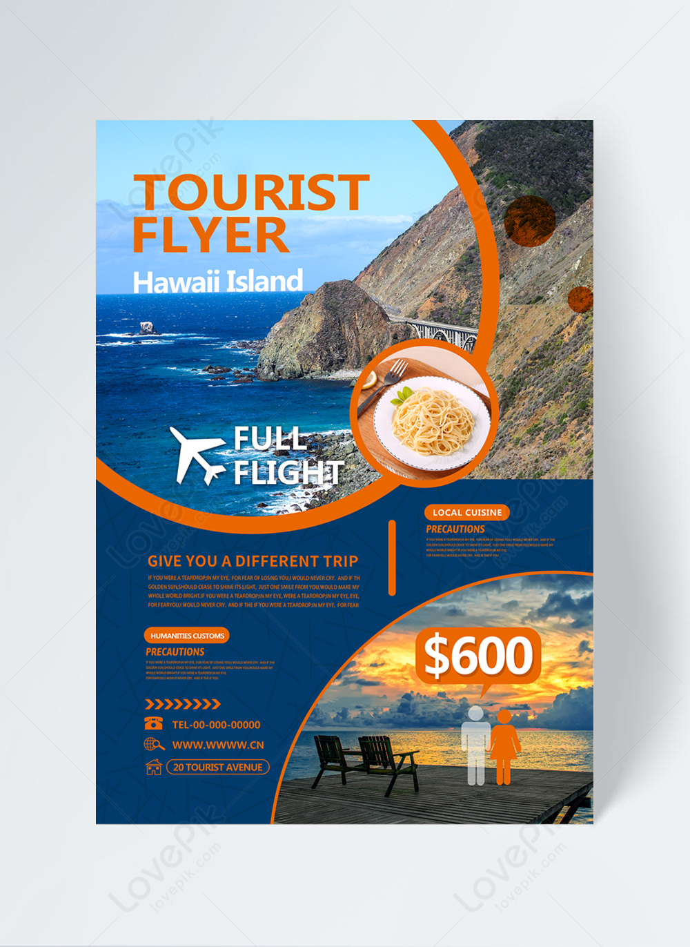 Fashion travel flyer template image_picture free download In Tour Flyer Template