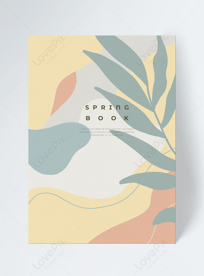 Elemento De Primavera Hoja Flor Diseño De Portada De Libro Geométrico  Abstracto | Descarga Plantilla de diseño PSD Gratuita - Lovepik