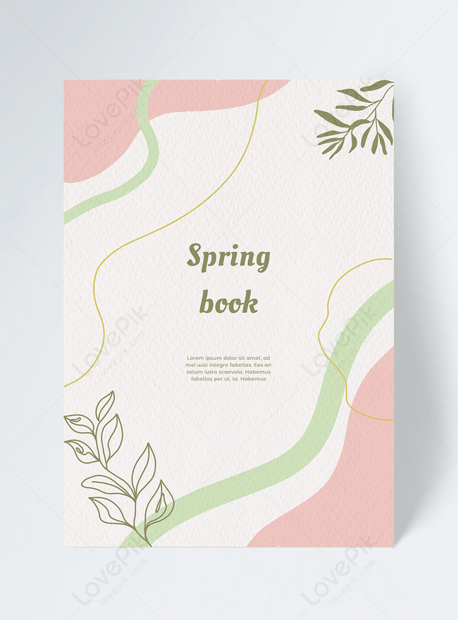 Elemento De Primavera Hoja Flor Diseño De Portada De Libro Geométrico  Abstracto | Descarga Plantilla de diseño PSD Gratuita - Lovepik