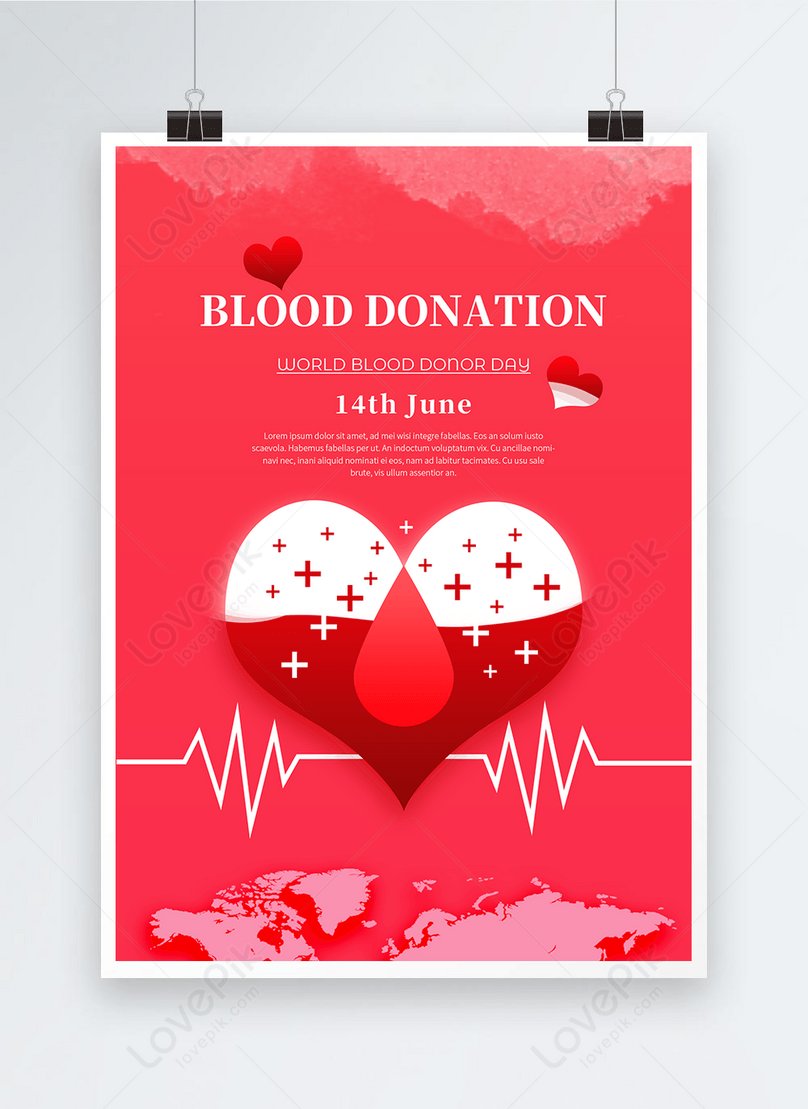 Poster World Donate Blood Day Template Graphic by Asif Mas Bahul · Creative  Fabrica