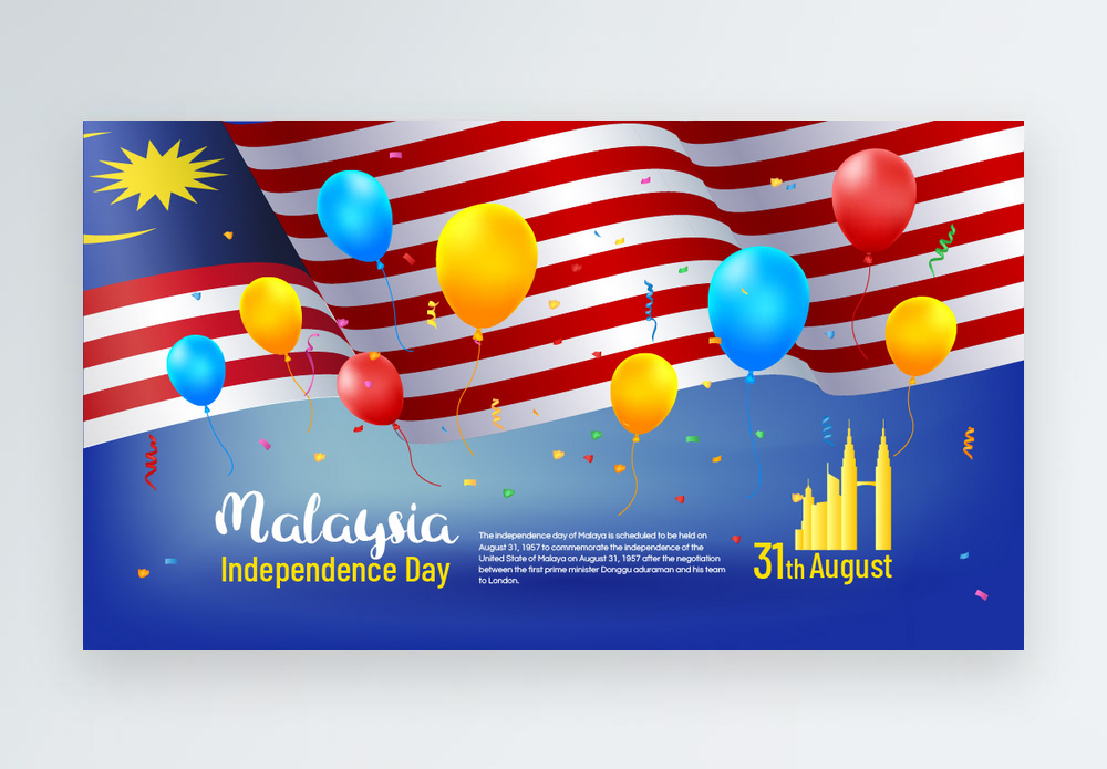 Bendera malaysia kartun gambar Kartun Gambar