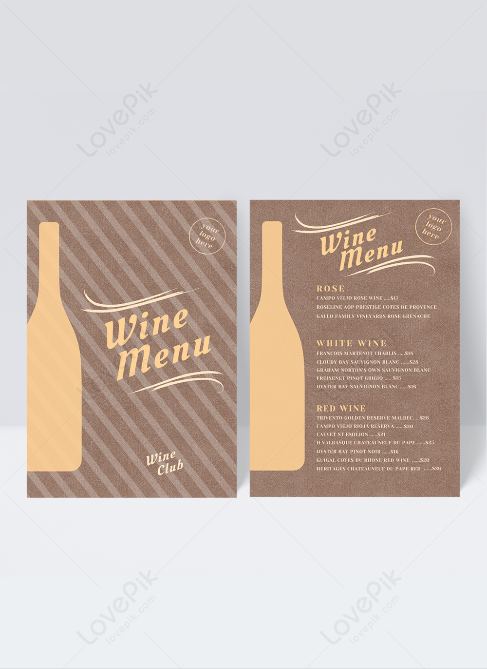 Wine elements winery menu template image_picture free download With Regard To Free Wine Menu Template