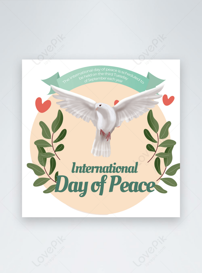 Cartel Del Día Internacional De La Paz De Estilo Dibujado A Mano De Dibujos  Animados | Descarga Plantilla de diseño PSD Gratuita - Lovepik