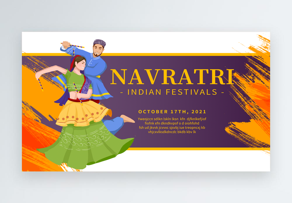 Navratri Banner Templates pictures and stock images 