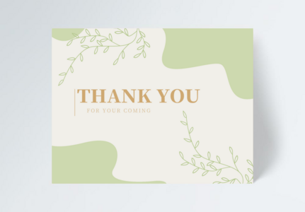 thank you card png