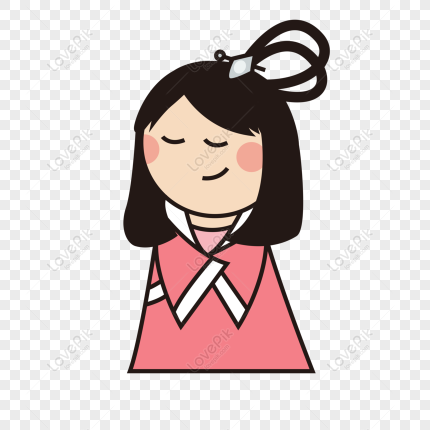 Free Tanabata Weaver Girl Ancient Cartoon Cartoon Character Free PNG PNG &  AI image download - Lovepik