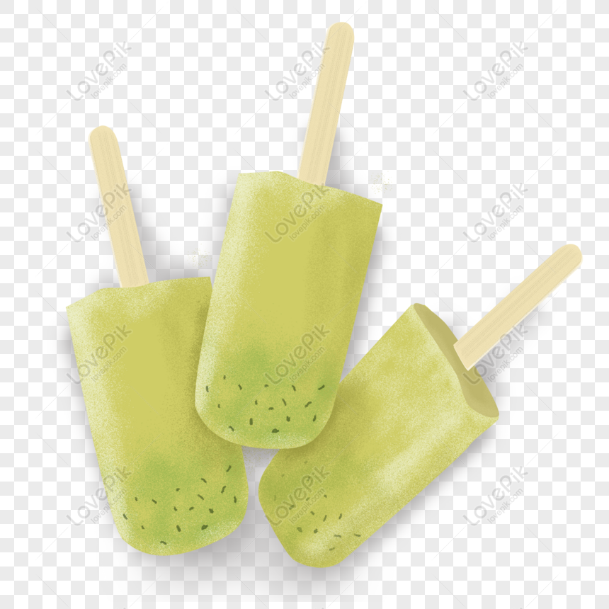 Free Three Mung Bean Popsicles Element Design, Three, Mung Beans ...