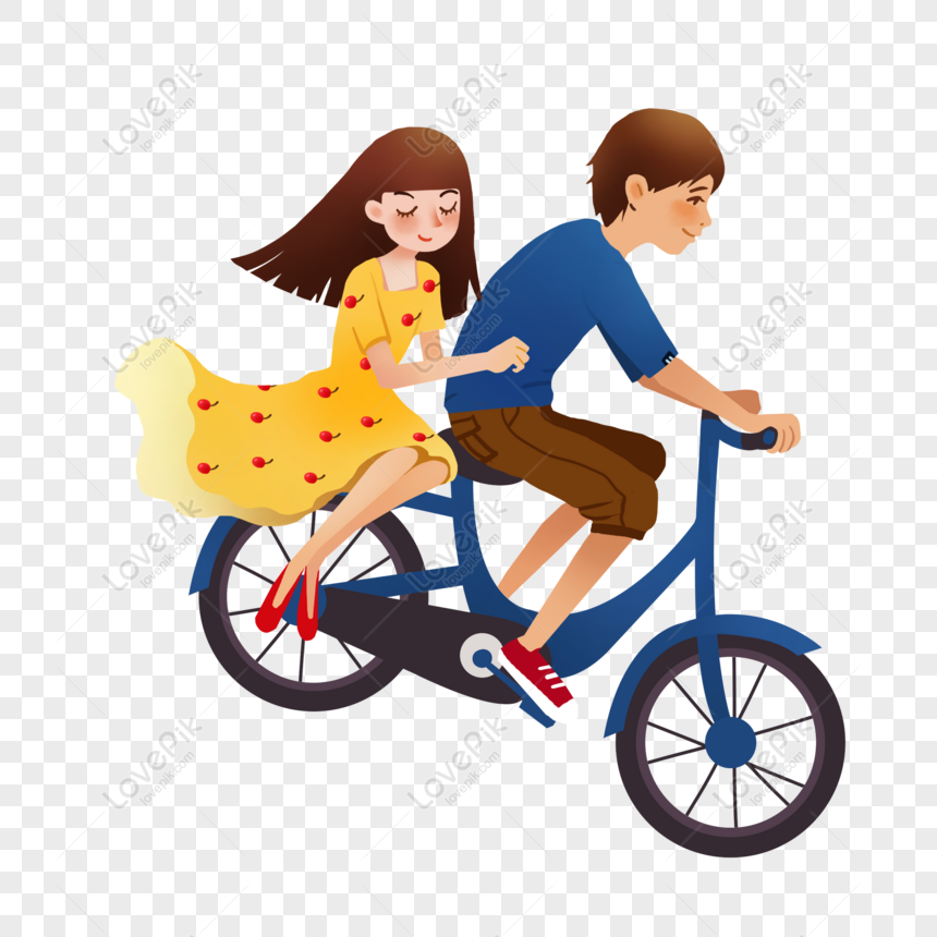 Hãy xem hình ảnh về một cặp đôi trên chiếc xe đạp đôi, họ đang cùng nhau đi dạo trên đường phố. Tầm nhìn rộng mở, gió thổi mát lành, đó chắc chắn là một trải nghiệm tuyệt vời để thư giãn và tận hưởng cùng người thân yêu.