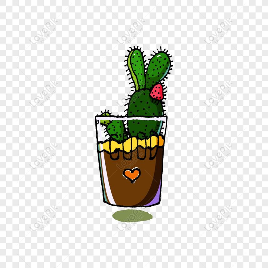 Hình ảnh Vector Succulent Cactus Flat Cartoon 2 PNG Miễn Phí Tải Về -  Lovepik