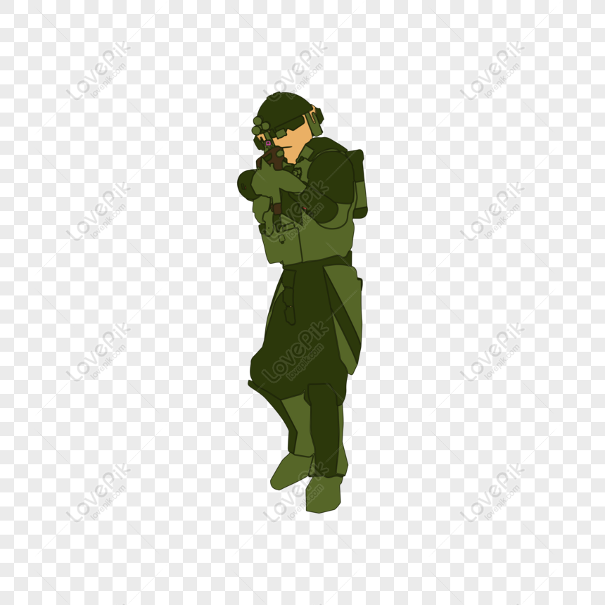 Free Simple Flat Cartoon Army Festival Liberation Army Special Forces PNG  Transparent Background PNG & AI image download - Lovepik