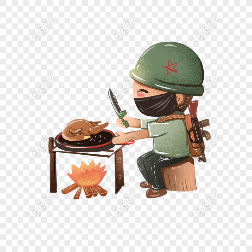 Free Eat Chicken Game Cute Illustration Roast Chicken Original Commer ...