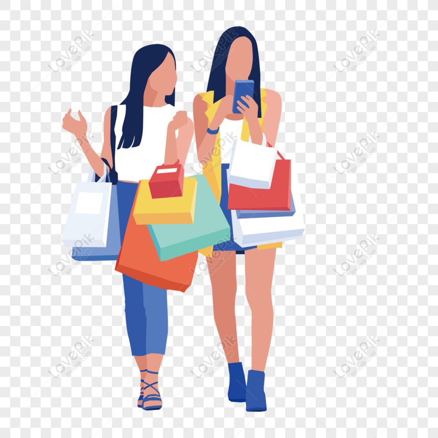 Free Two Shopping Elements For Girls Shopping Two Shopping Shopping Free PNG PNG EPS image download Lovepik