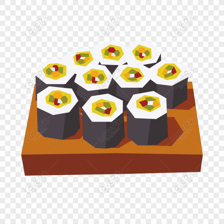 Gratis Icono De Sushi Geométrico De Dibujos Animados Con Elementos Come PNG  & AI descarga de imagen _ talla 2000 × 2000px, ID 828829526 - Lovepik