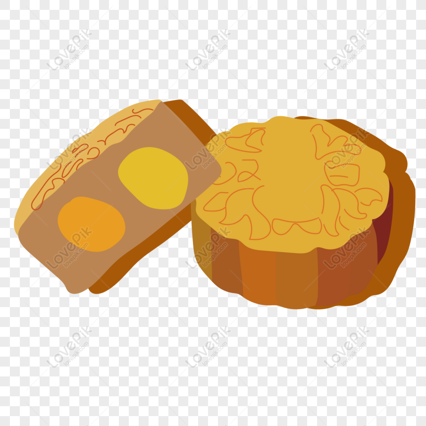 Free Mid Autumn Festival Moon Cake Food Graphic Elements PNG ...