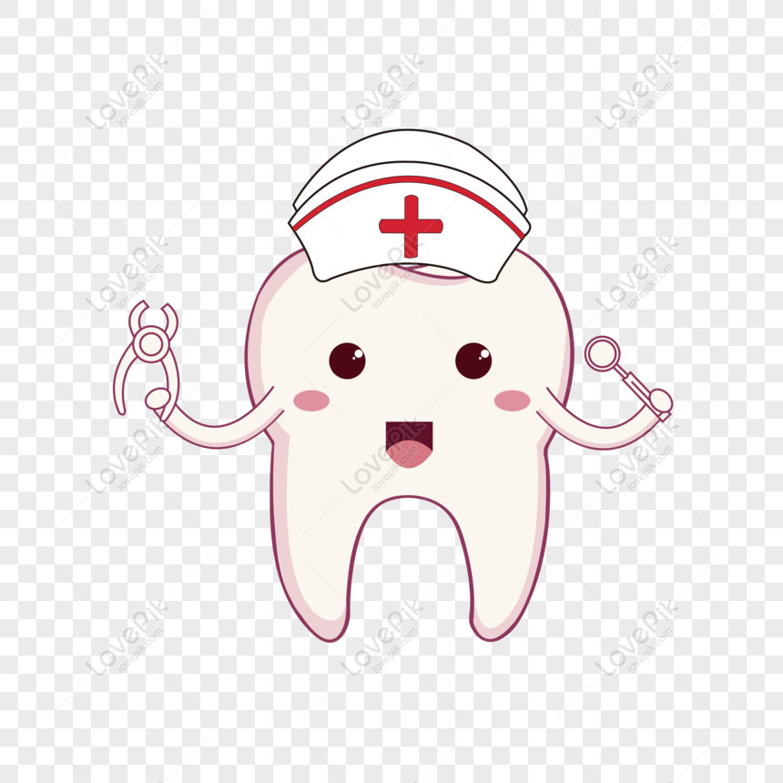 Free Teeth Doctor Cartoon Vector International Love Tooth Day Element PNG  Hd Transparent Image PNG & AI image download - Lovepik