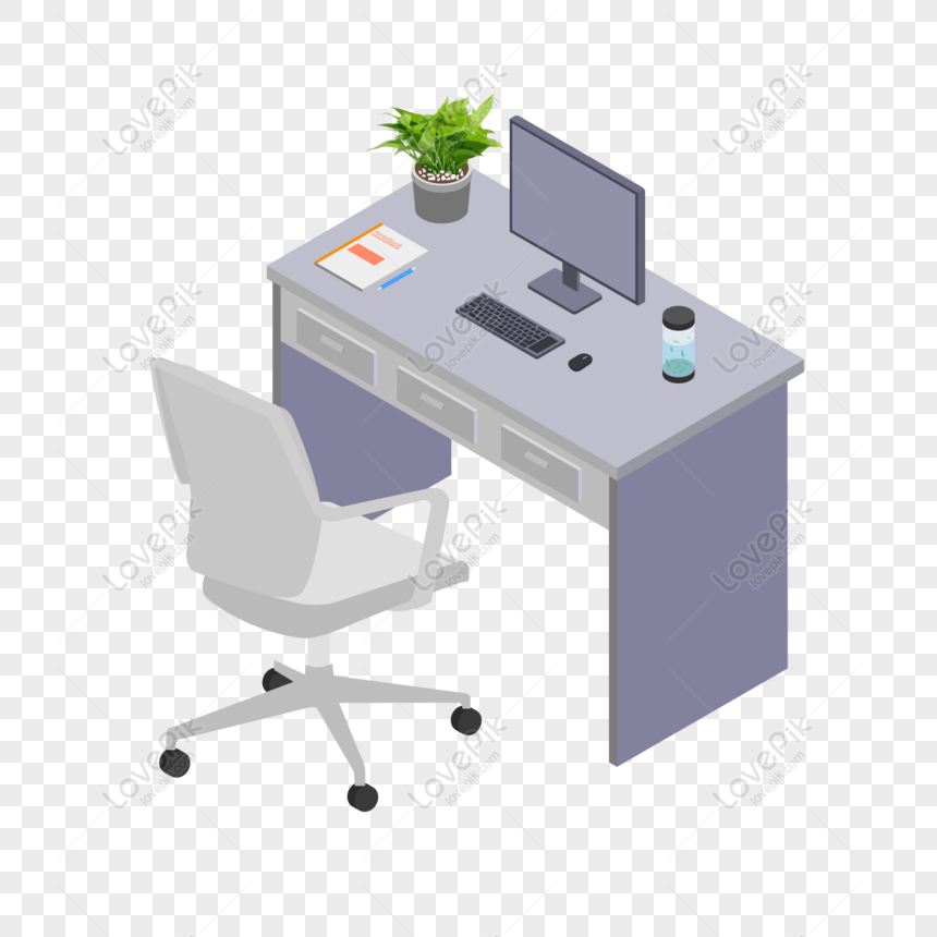 Office Table PNG Images With Transparent Background | Free Download On  Lovepik