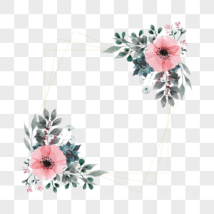 Floral Wreath Watercolor PNG Images With Transparent Background | Free ...