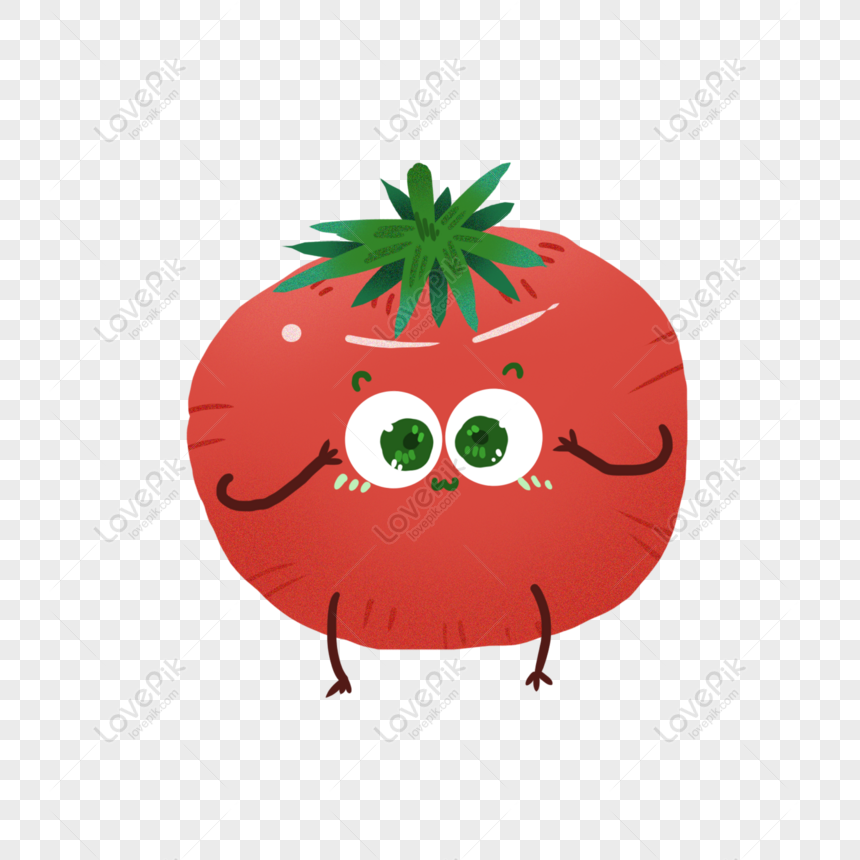 手描き野菜かわいい大きなトマトのデザイン要素 Png Psd無料画像ダウンロード 素材サイズ00 00px Id Lovepik